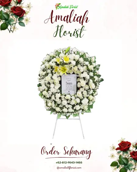 Krans Bunga Duka Dara